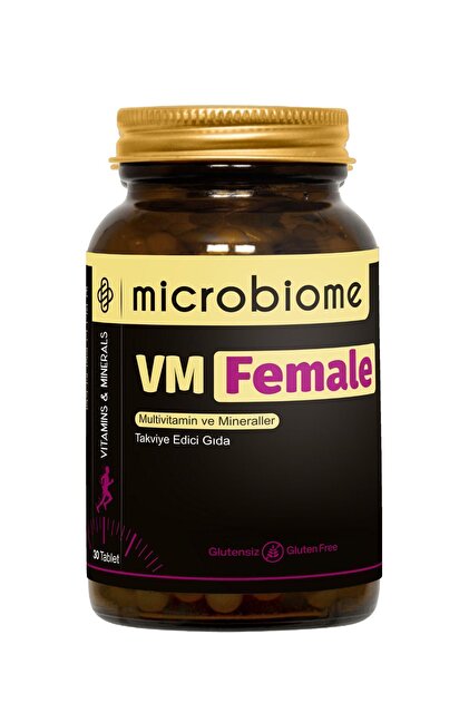 Microbiome Vm Female – Kadınlara Özel Multivitamin & Mineral
