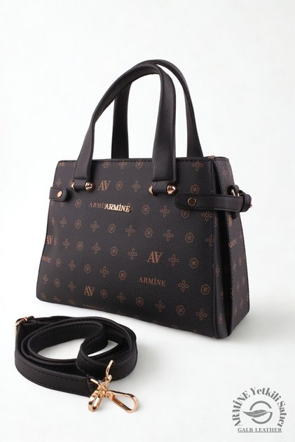 Original Armine Premium Quality Women's Shoulder and Hand Bag Suitable for Daily Use Black 172