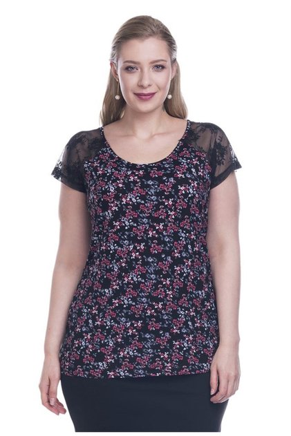 Lace Short Sleeve T-Shirt
