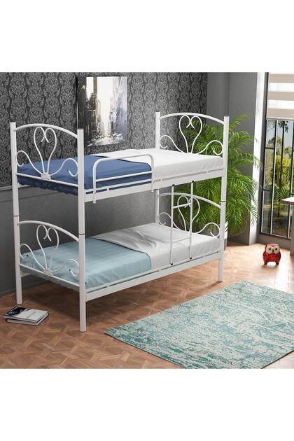 Ranza 90x190 Demir Metal Ranza Ve Karyola (YATAKSIZ)