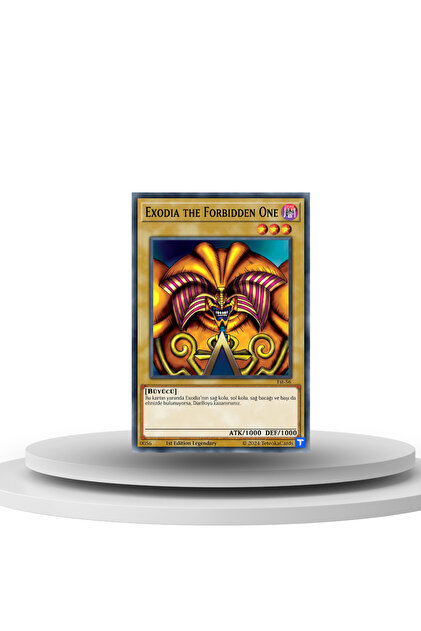EXO・JYJ☆カード Store Yu-gi-oh Yenilmez Exodia Türkçe Kartları - Fiyatı, Yorumları
