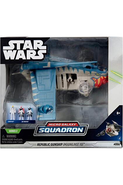 Star Wars Micro Galaxy Squadron Republic Gunship (Muunilinst-10