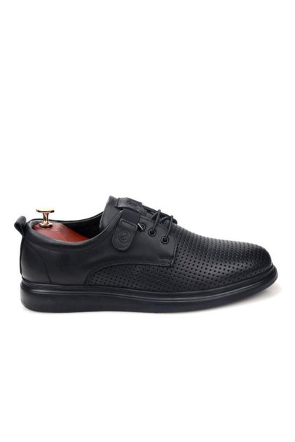Bms 03206 Men's Leather Casual Summer Perforated Shoes
