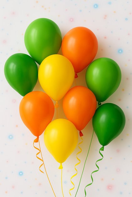 Safari Birthday Balloon Set, Party Table Decoration. Birthday Organization Wall Decoration-10 Pieces