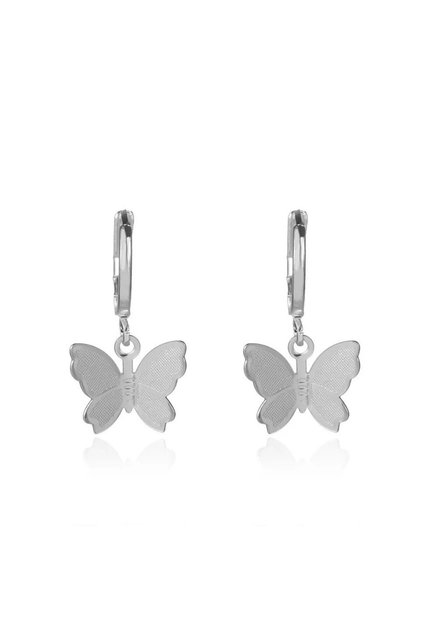 Complete Your Elegance with the Exquisite Butterfly Pattern Hoop Earrings