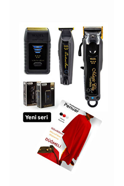 Wahl Magic Clip + Detailer Li Profesional Barber Combo Saç Kesme