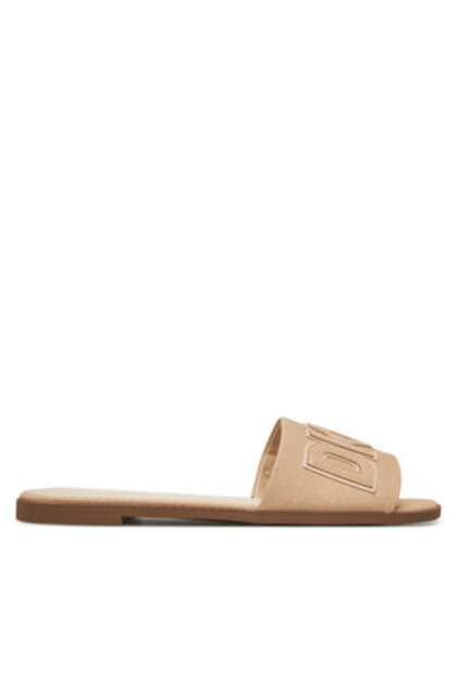 Șlapi bej pentru femei DKNY-K1500528 HEP HEMP