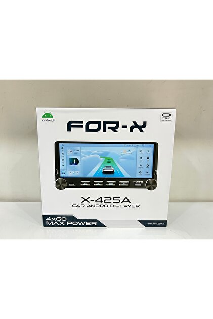 For-X X-425A TEK DİN ANDROİD MULTİMEDYA HER ARAÇ UYUMLU 2/32