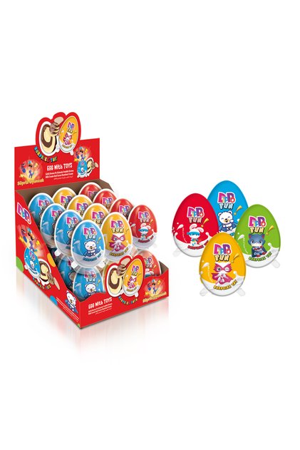 DİPPO JOY OYUNCAKLI YUMURTA - 20 gr (24 ADET)
