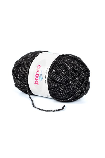 Respect Acrylic Cotton Classic Yarn 100 Gr 230 Meters Black Gray (Color Code:99)
