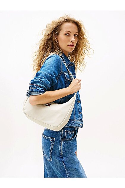 Tommy Hilfiger TJW URBAN X-BODY Kadın Bej Omuz Çantası