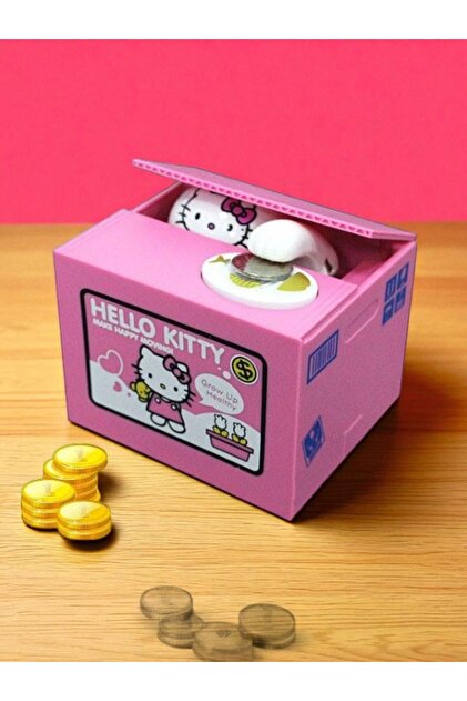 lstri Hello Kitty Figürlü Para Biriktirme Eğitimi Elektronik