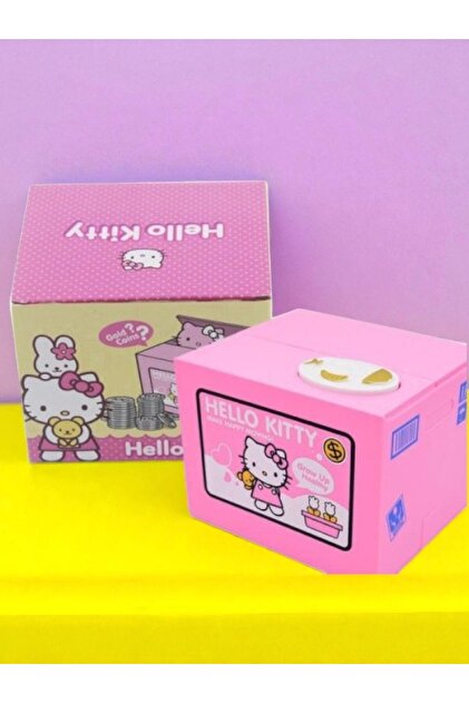 lstri Hello Kitty Figürlü Para Biriktirme Eğitimi Elektronik