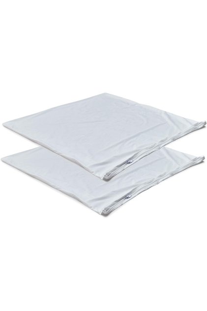 Home 2 Adet Fermuarlı Pamuklu Kumaş Kırlent İç Astarı, Yastık kılıfı, Şilte(43x43-45x45-50x50-55x55)