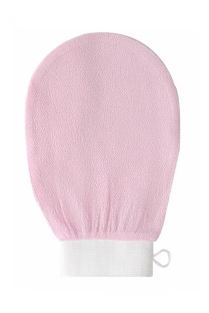 Manusa exfolianta ,indepartarea celulelor moarte ale pielii curatare si masaj matase cocoon roz