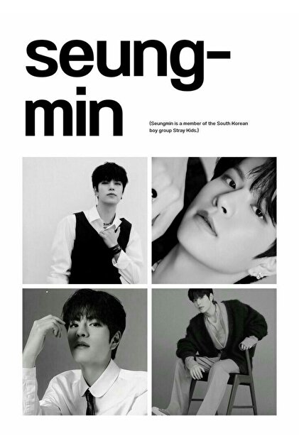 512 STORE Stray Kids Bts K-Pop Tanıtım Chang-Bin, Han, Lee, Hwang
