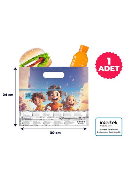 1 Adet Taşınabilir Sıcak-Soğuk Beslenme Çocuk Çantası-Beslenme Çantası