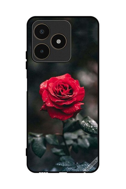 غطاء حماية لهاتف Realme C53 وردي
