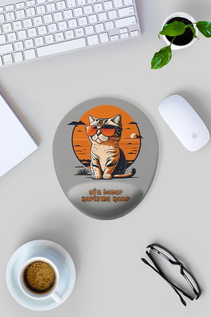 Karizma Kedi Baskılı Hediyelik Mouse Pad