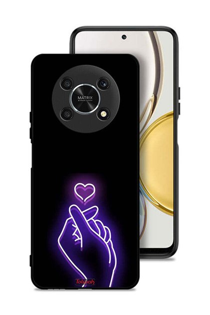 غطاء حماية لهاتف Honor X9 5G بتصميم قلب صغير
