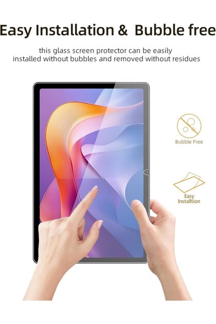 XunyLyee 2 pack, Screen Protector voor Xiaomi Redmi Pad SE 8,7 inch 2024 Tempered Gehard Glas