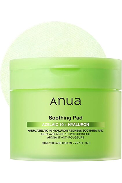 ANUA-AZELAIC ACID 10+ HYALURON SOOTHING PAD 230ml