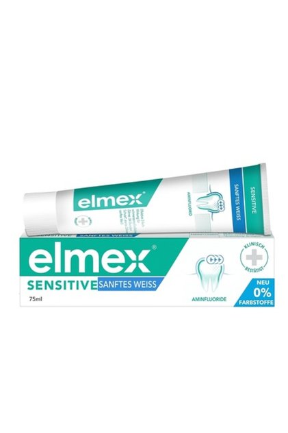 Pastă de dinți, Elmex Sensitive Gentle White, 75ml