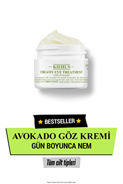 Kiehl's Avokadolu Göz Kremi Creamy Eye Treatment 14 ml Yorumları