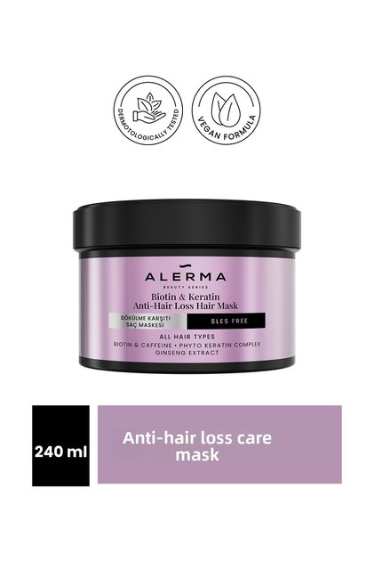 Biotin & Keratin Anti-Shedding Hair Care Mask 240 ml