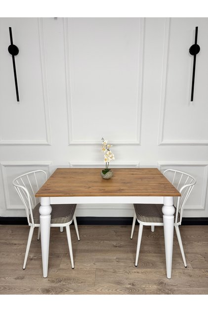 Mutfak Masası Sabit 110 x 70 Yemek Masası Ekonomik Çalışma Masası Balkon Masası