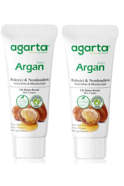 Natural Argan Nourishing Moisturizing Skin Cream 75ml 2 Pcs