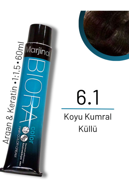 Biora Saç Boyası - 6.1 Koyu Kumral Küllü