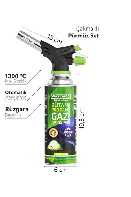 Orcamp Pürmüz Seti Torch Set - Fiyatı, Yorumları
