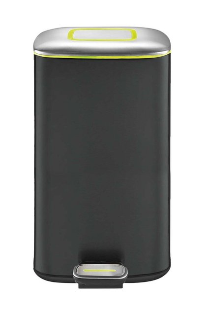 Regent 20l Pedal Bin – Charcoal Black, Soft-close Lid, Fingerprint-resistant Stainless Steel