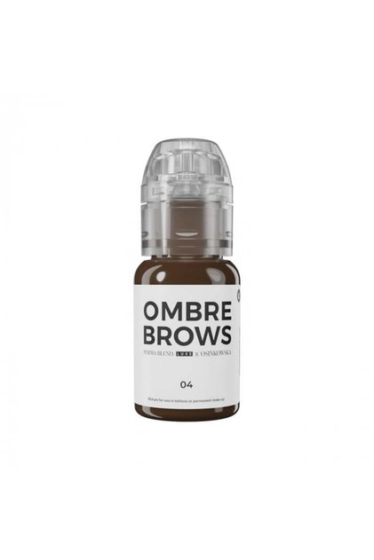 Luxe Paulina Osinkowska Ombre Brows No4 Permanent Makeup Eyebrow Pigment 15ml