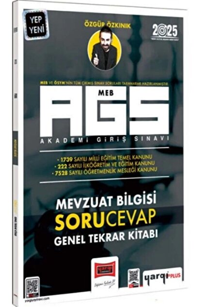 Yargı Yayınları Yargı 2025 Meb-ags Mevzuat Bilgisi Soru Cevap