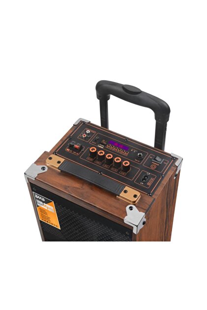 Torima B-q8 Mikrofonlu Kumandalı Taşınabilir Tekerlekli Bluetooth