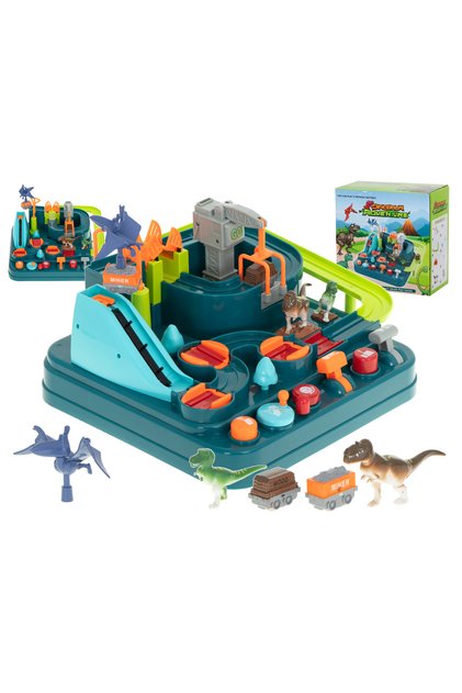 Joc interactiv Parcarea cu obstacole, include 4 masinute