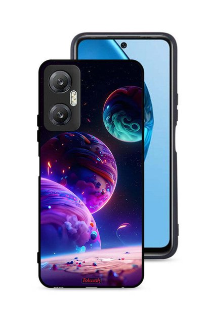 غطاء حماية لهاتف Infinix Hot 20 5G بنقشة كوكبية