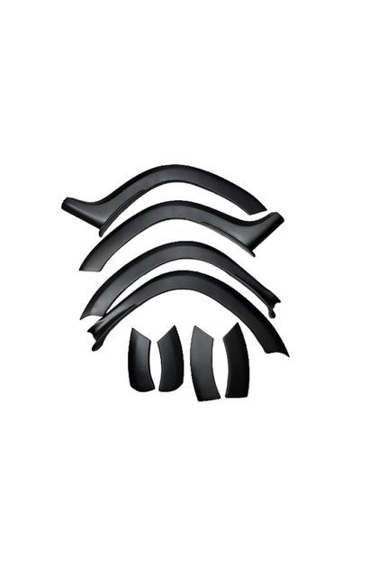 Set idealSTORE 8 Protectii Aripi, pentru Dacia Duster I 2010-2017, Plastic ABS Calitate Superioara
