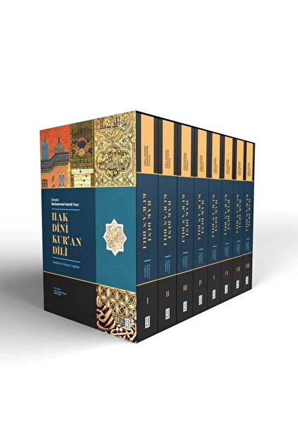 Hak Dini Kur'an Dili (8 Cilt Kutulu Set) - Elmalılı Muhammed Hamdi Yazır