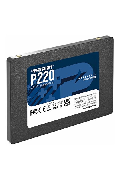 Genel Markalar P220 P220S256G25 256GB (550/490MB/s) 2.5