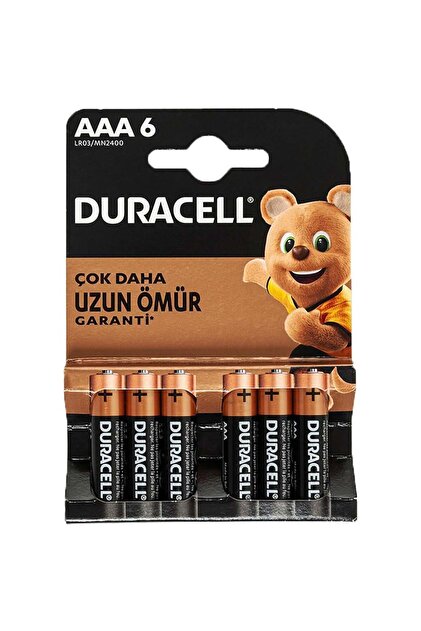 Basic İnce AAA Kalem Pil 6'lı