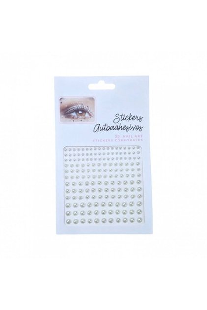 Sticker perle autoadezive, marimi diferite, 150 buc