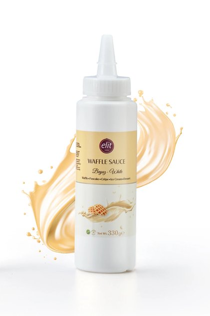 Waffle Krep Pankek Beyaz Krema Sos 330g Glutensiz