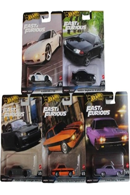 最終値下げ！Hot Wheels Fast & Furious 豪華セット！ HOT WHEELS uzun kart fast and furious tokyo drift model araba