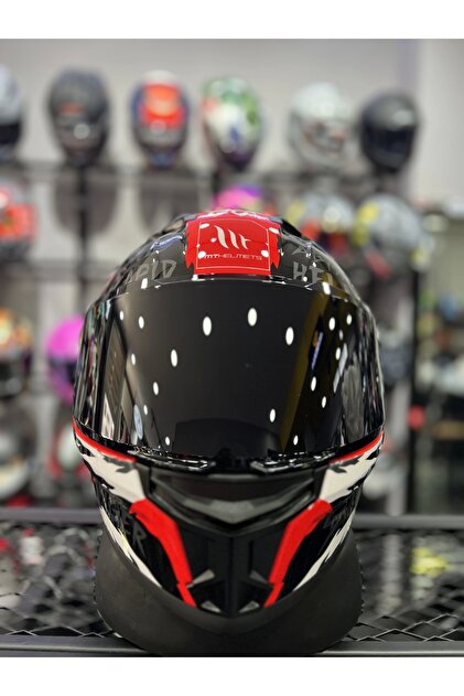 MT Helmets Stinger 2 Ardent C5 Kask şeffaf vizör ile geliyor