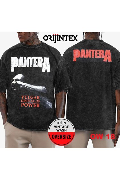 Pantera Washed over Size T-Shirt