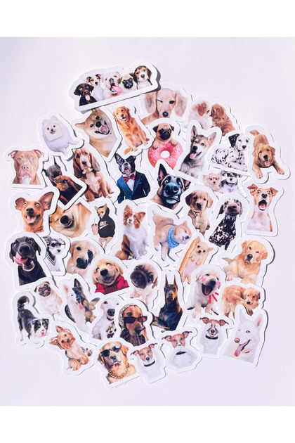 Cute Dogs Sticker Set Bullet Journal Agenda Laptop Phone Tablet Sticker Decal
