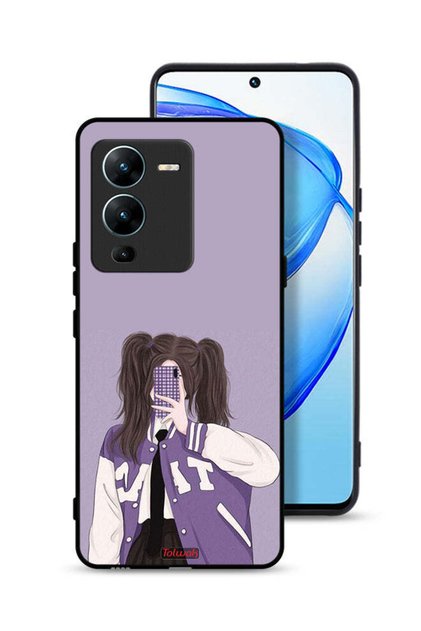 غطاء حماية لهاتف Vivo V25 Pro 5G لالتقاط صور سيلفي